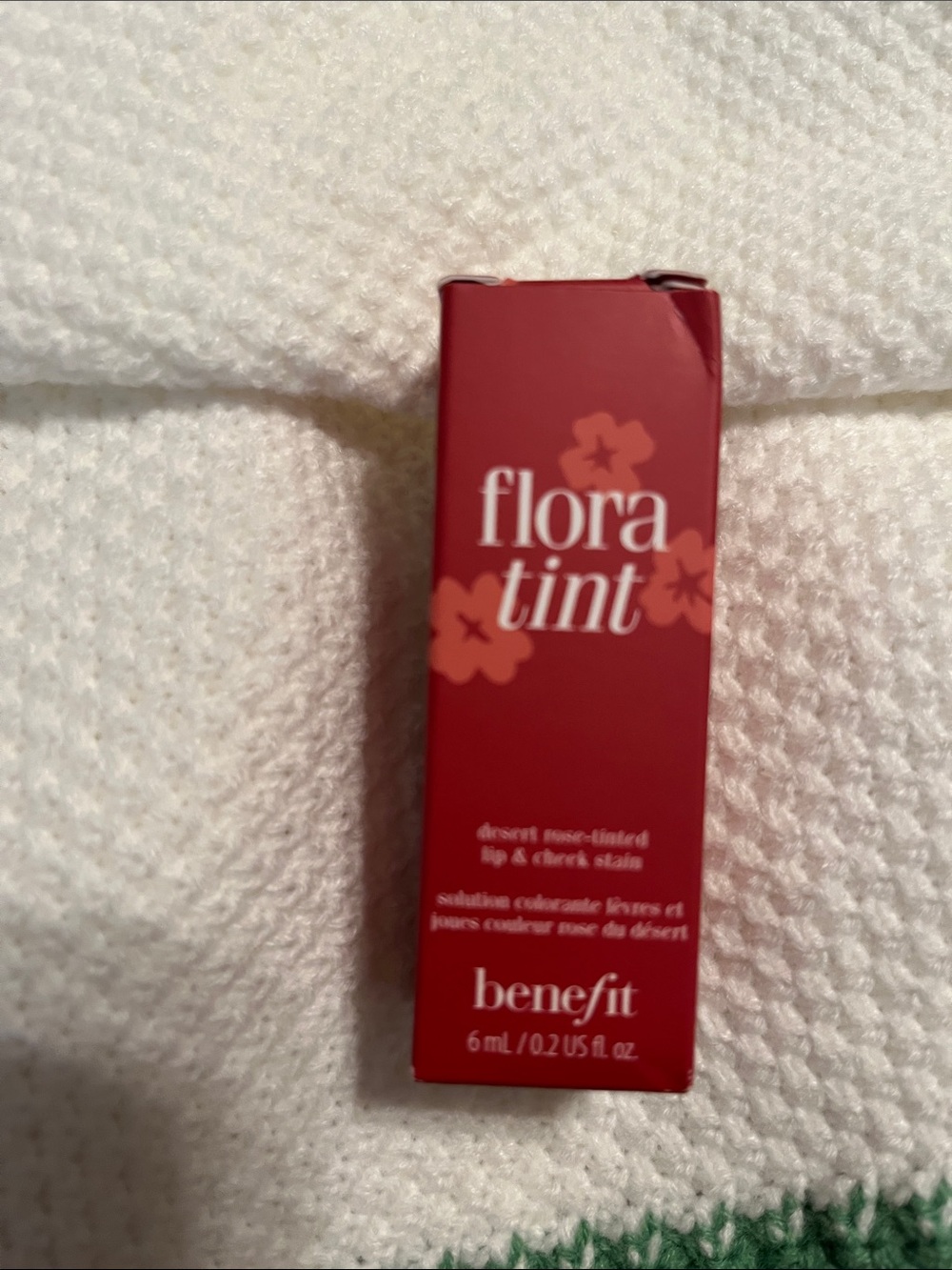 Benefit Flora Tint Lip & Cheek Stain in Red